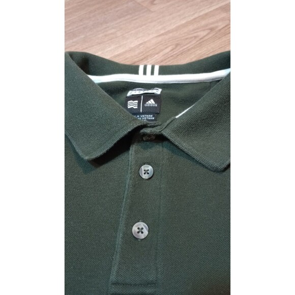 VTG Y2K Adidas Muirfield Village Polo Shirt Mens Extra Large Green Climalite XL* - Picture 6 of 16